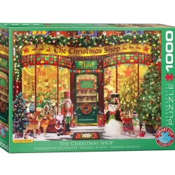 Puzzle 1000 pièces : Magasin de Noël - Eurographics
