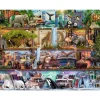 Puzzle 2000 pièces : Magnifique monde animal - Ravensburger