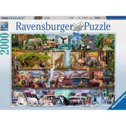 Puzzle 2000 pièces : Magnifique monde animal - Ravensburger