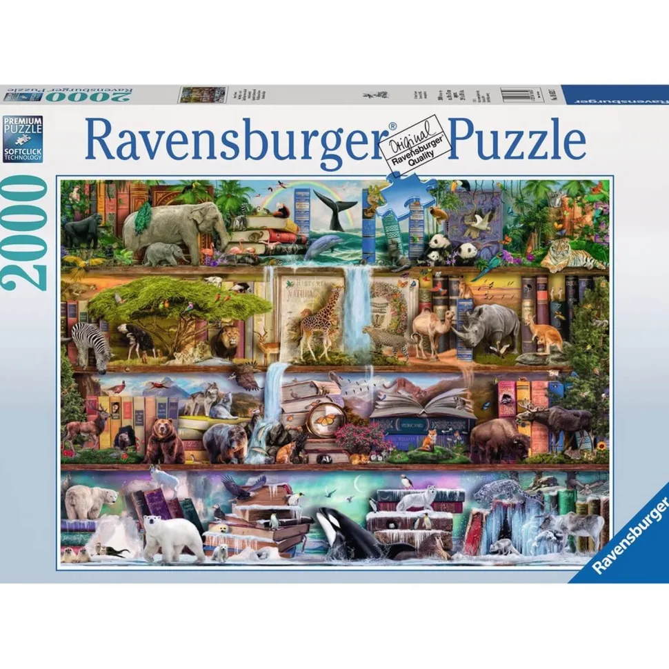 Puzzle 2000 pièces : Magnifique monde animal - Ravensburger