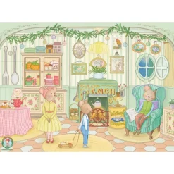 Puzzle 1000 pièces : Maison de la souris de Noël - Magnolia