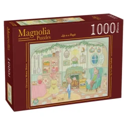 Puzzle 1000 pièces : Maison de la souris de Noël - Magnolia