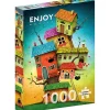 Puzzle 1000 Pièces : Maisons de contes de fées - EnjoyPuzzle