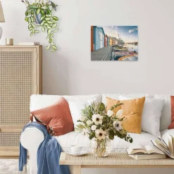 Puzzle 500 pièces - Maisons flottantes à Smögen, Suède - Ravensburger