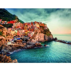 Puzzle 1000 pièces : Manarola Cinque Terre - DToys
