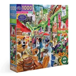 Puzzle 1000 pièces : Marché de Londres - Eeboo