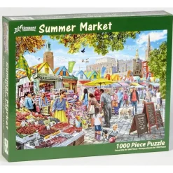 Puzzle 1000 pièces : Marché d'été - Vermont Christmas Company