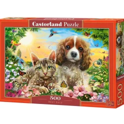 Puzzle 500 pièces : Meilleurs copains - Castorland