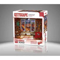 Puzzle 3000 pièces : Méfait au clair de lune - Ks Games