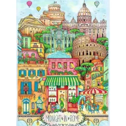 Puzzle 1000 pièces : Minuit à Rome - Trefl