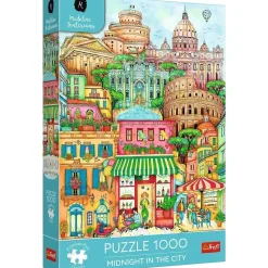 Puzzle 1000 pièces : Minuit à Rome - Trefl