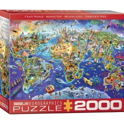 Puzzle 2000 pièces : Monde fou - Eurographics