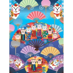 Puzzle 1000 pièces : Monde Kokeshi - Yazz puzzle