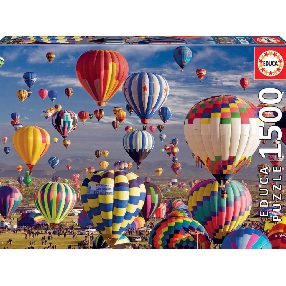 Puzzle 1500 pièces : Montgolfières - Educa