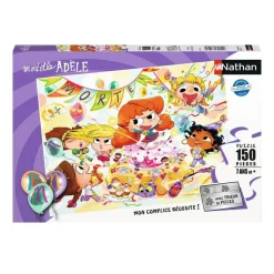Puzzle 150 pièces : Mortelle Adèle : Mortel Anniversaire - Nathan