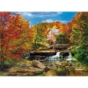 Puzzle 2000 pièces : Moulin Glade Creek Griest - Clementoni
