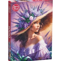 Puzzle 1000 pièces : Muse Lavande - CherryPazzi