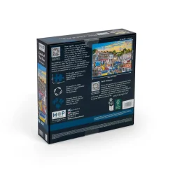 Puzzle 1000 pièces : N° 26 - Le chat du jour - The House Of Puzzle