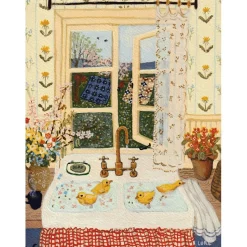 Puzzle 1000 pièces : Ne m'oublie pas - Printemps - New York Puzzle Company