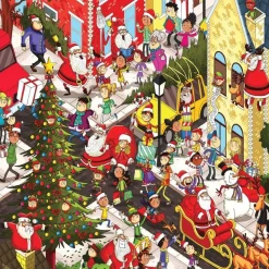 Puzzle 1023 pièces : Noël dans la rue - Yazz puzzle