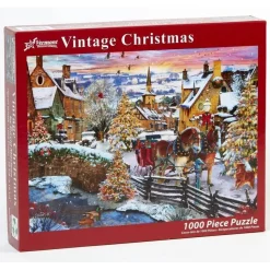 Puzzle 1000 pièces : Noël vintage - Vermont Christmas Company