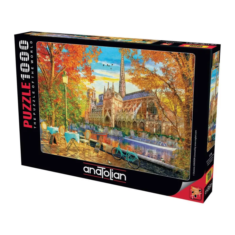 Puzzle 1000 pièces : Notre-Dame Automne - Anatolian