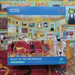 Puzzle 1000 pièces : Nuit au Miaousée - Gibsons