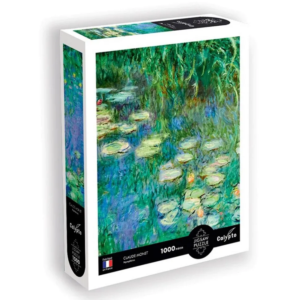 Puzzle 1000 pièces : Nymphéas - Claude Monet - Sentosphère