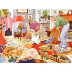 Puzzle 1000 pièces : Où sont mes lunettes ? - The House Of Puzzle