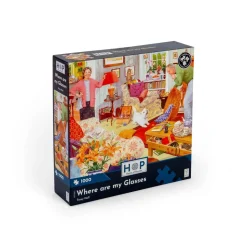 Puzzle 1000 pièces : Où sont mes lunettes ? - The House Of Puzzle