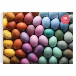 Puzzle 1000 pièces : Oeufs colorés - Galison