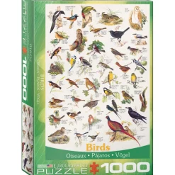 Puzzle 1000 pièces : Oiseaux - Eurographics