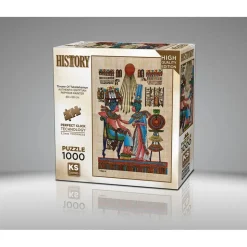 Puzzle 1000 pièces : Papyrus Trône de Toutankhamon - Ks Games