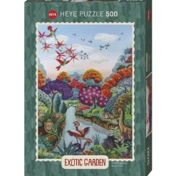 Puzzle 500 pièces : Paradis des plantes - Heye