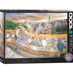 Puzzle 1000 pièces : Parc Güell, Barcelone - Eurographics