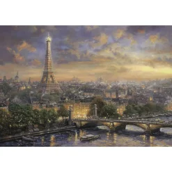 Puzzle 1000 pièces : Paris : la ville de l'amour - Schmidt