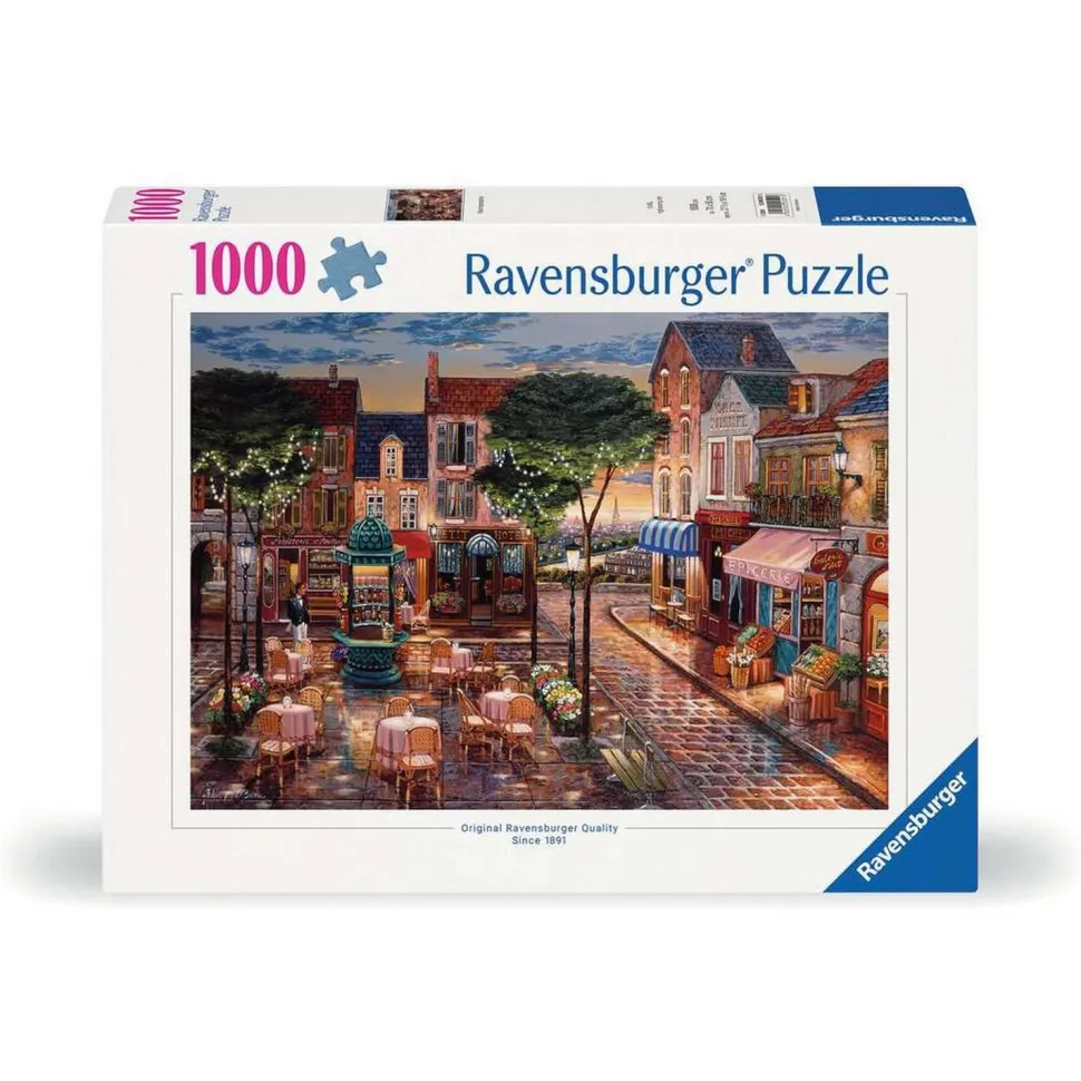 Puzzle 1000 pièces : Paris en peinture - Ravensburger