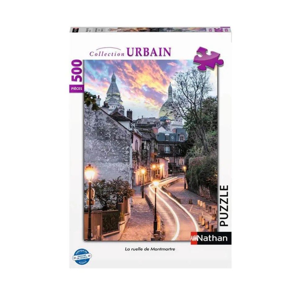 Puzzle 500 pièces : Paris (Urbain) - Nathan