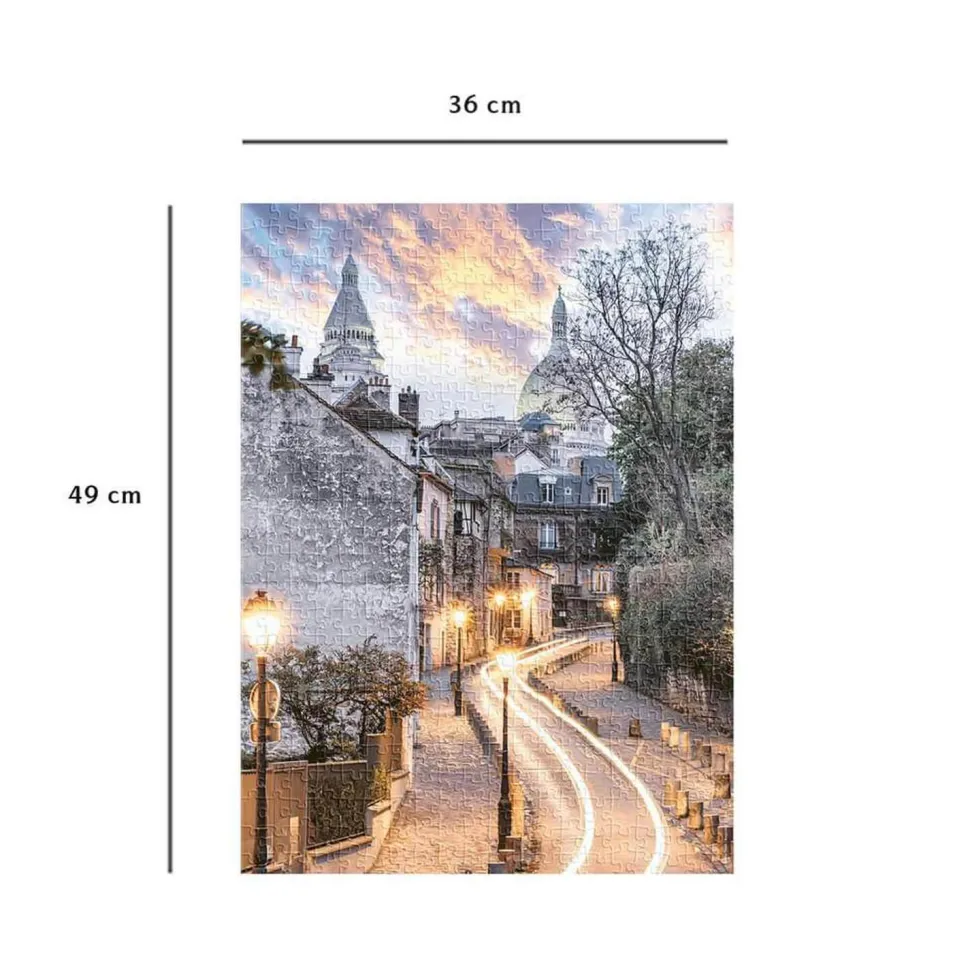 Puzzle 500 pièces : Paris (Urbain) - Nathan