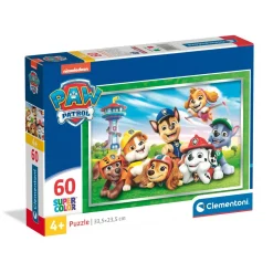 Puzzle 60 pièces : Pat' Patrouille - Clementoni