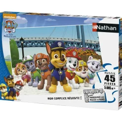 Puzzle 45 pièces : Pat'Patrouille prête à intervenir - Nathan