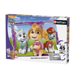 Puzzle 45 pièces : Pat'Patrouille (Paw Patrol) : Stella, Everest et Marcus - Nathan