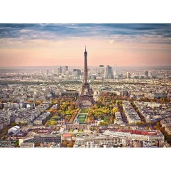 Puzzle 1500 pièces : Paysage urbain de Paris - Castorland