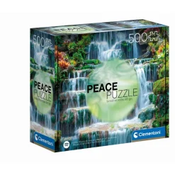 Puzzle 500 pièces : Peace Puzzle - Clementoni
