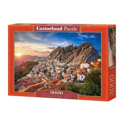 Puzzle 3000 pièces : Pietrapertosa, Italie - Castorland