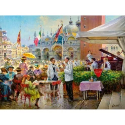 Puzzle 1000 pièces : Place Saint Marc Venise - CherryPazzi