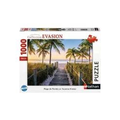 Puzzle 1000 pièces : Plage de Floride - Nathan
