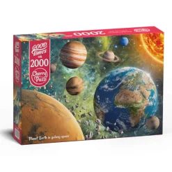 Puzzle 2000 pièces : Planète Terre dans la galaxie - CherryPazzi