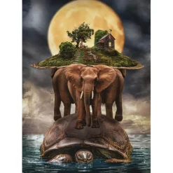 Puzzle 1000 pièces : Planète Terre - Magnolia