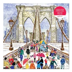Puzzle 1000 pièces : Pont de Brooklyn, Michael Storrings - Galison